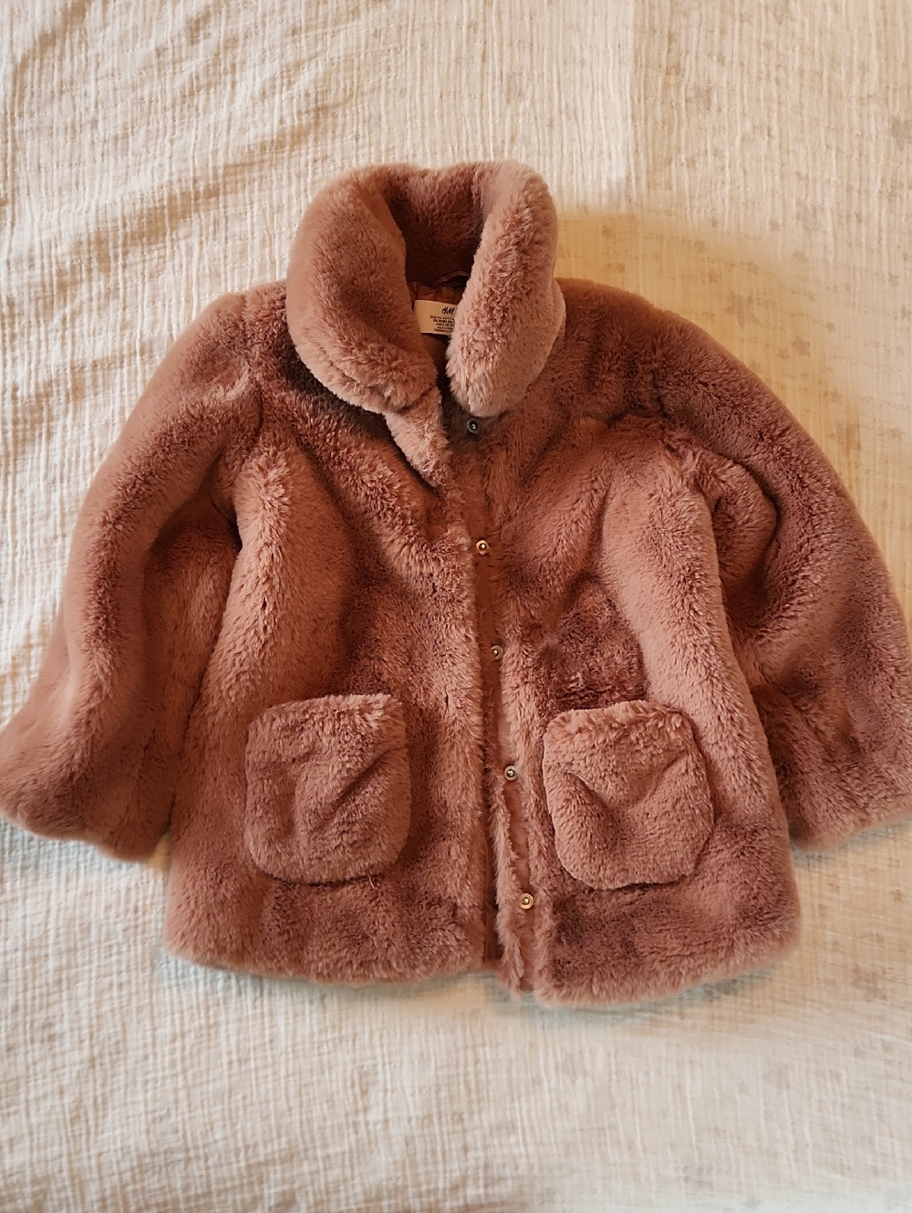 H&M Fauz Fur Jacket 4T